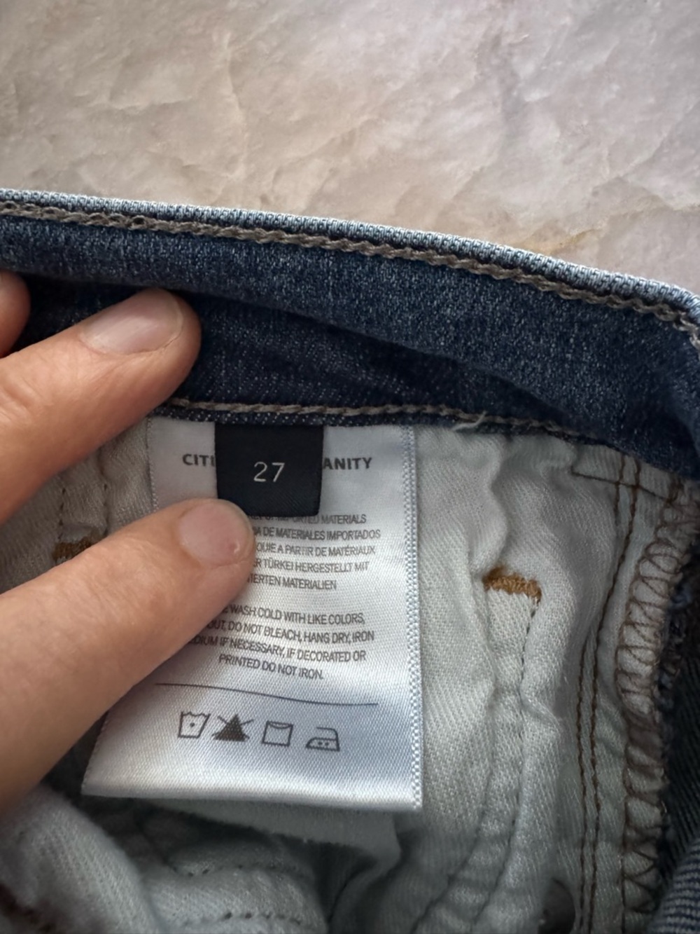 Citizens Of Humanity Blue Flare Jeans - Picture 6 of 7